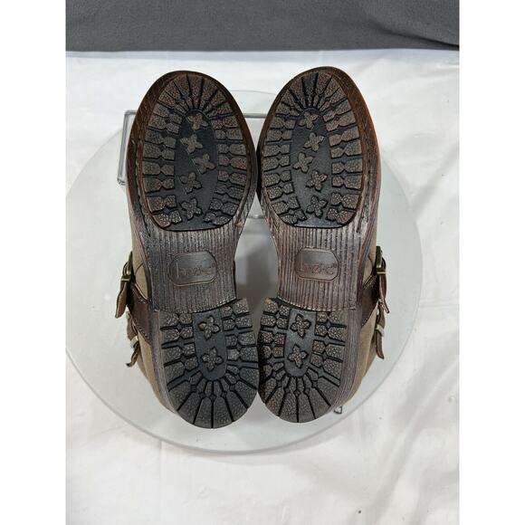 BOC Born Concept Sophie Ankle Boots Booties Women Size 8.5 Brown Taupe Comfort - Picture 14 of 15